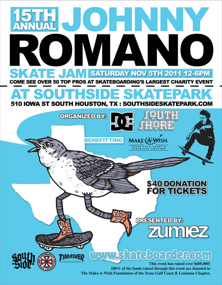 The 15th Annual Johnny Romano Skate Jam